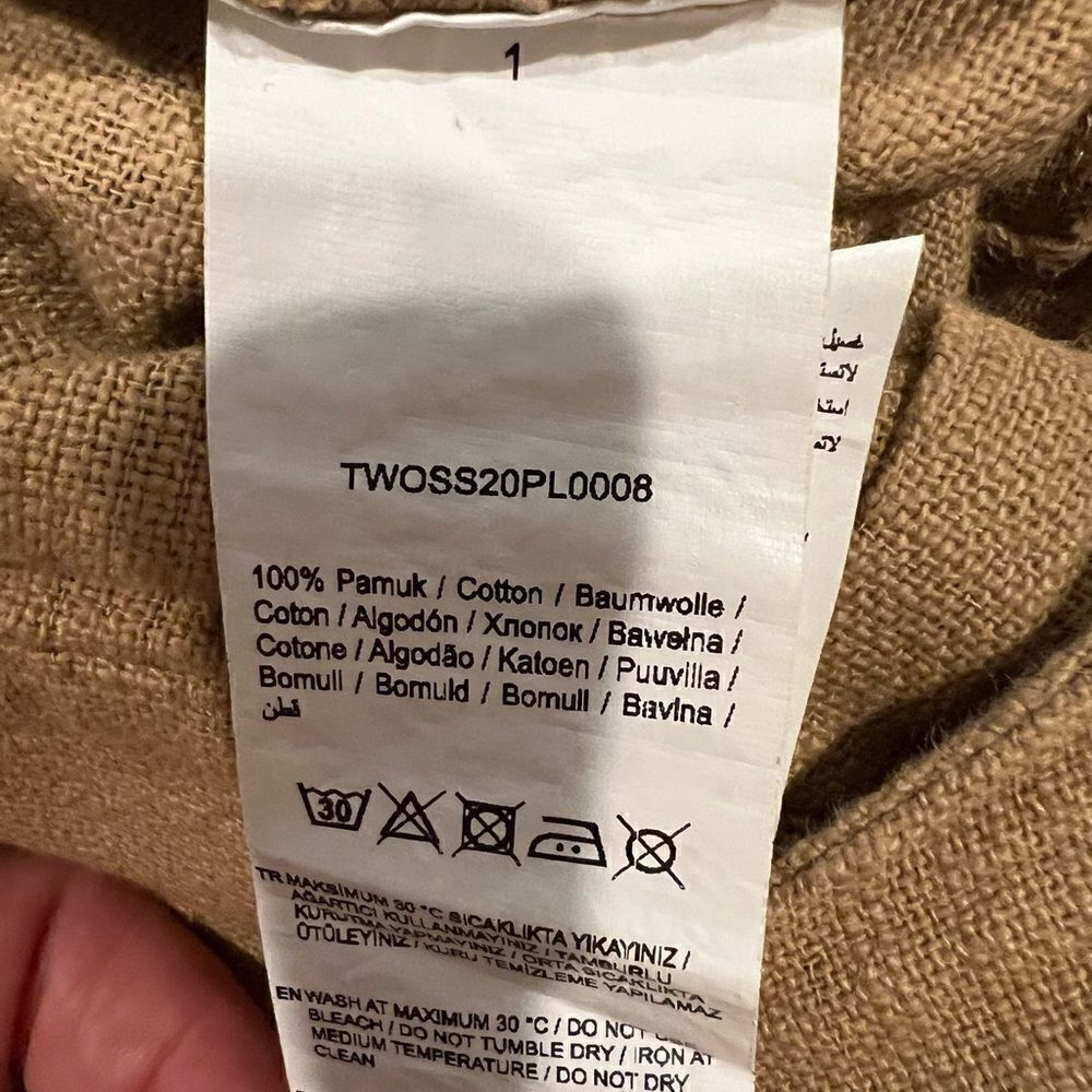 Trendyol Cotton Ankle cropped pants Size 36/S - Picture 5 of 9
